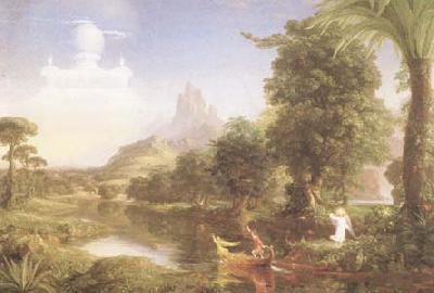 Thomas Cole The Voyage of Life Youth (mk09) oil painting image